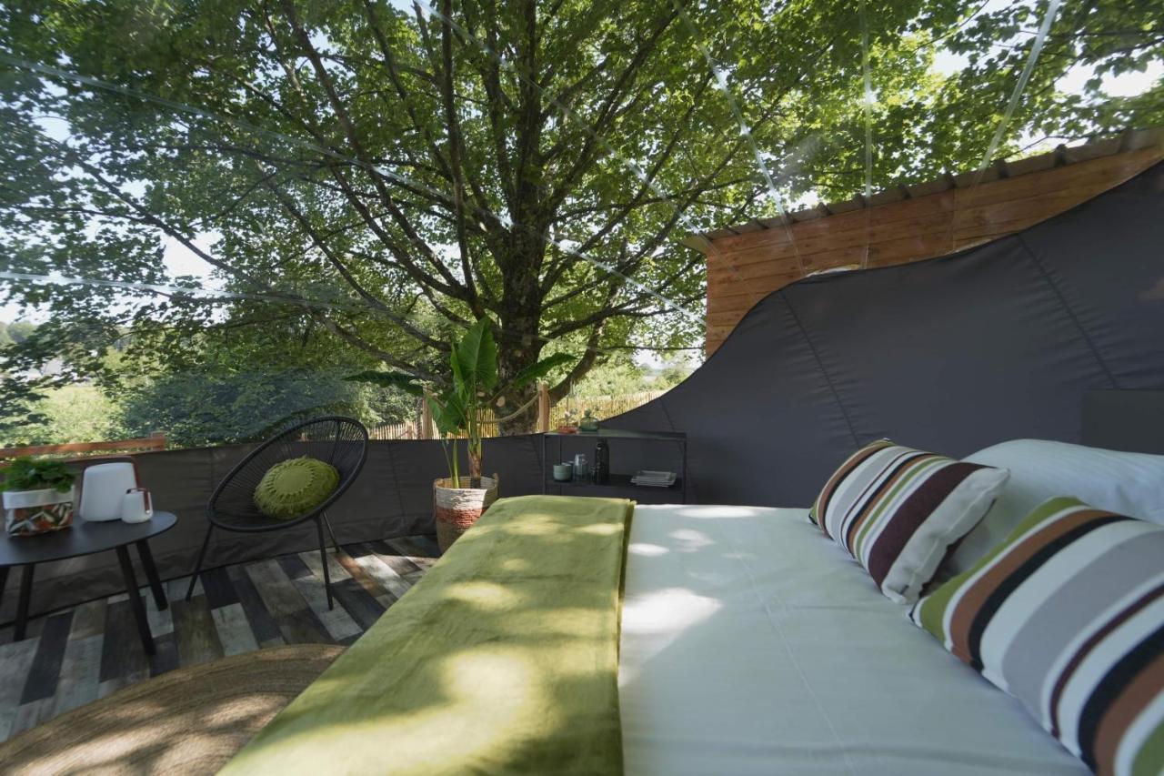 Bulles Odette & Ginette Et Tiny House Suzette "Au Guet Marais" Etape Insolite Paliseul Exterior photo