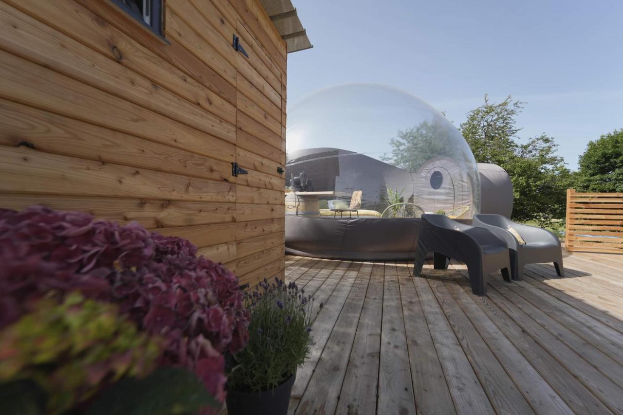 Bulles Odette & Ginette Et Tiny House Suzette "Au Guet Marais" Etape Insolite Paliseul Exterior photo