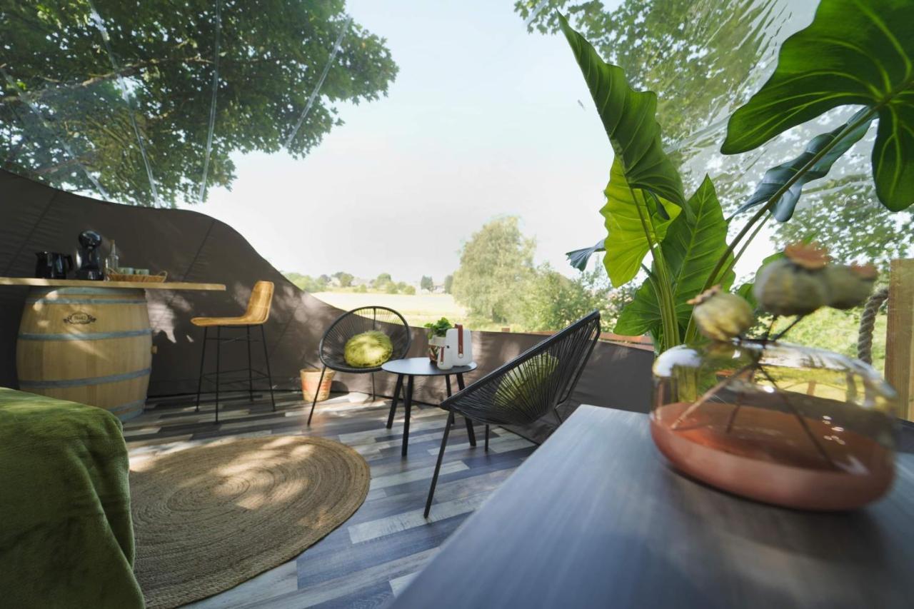 Bulles Odette & Ginette Et Tiny House Suzette "Au Guet Marais" Etape Insolite Paliseul Exterior photo