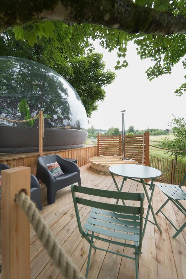 Bulles Odette & Ginette Et Tiny House Suzette "Au Guet Marais" Etape Insolite Paliseul Exterior photo